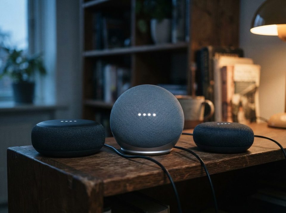 Stemningsbillede til afsnittet: Smart højttaler med Google Assistant: det skal du tjekke